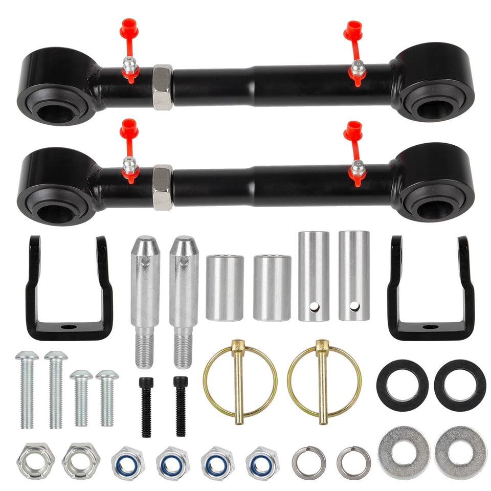 RANSOTO front sway bar links front packaging showing complete kit and hardware - durable upgrade