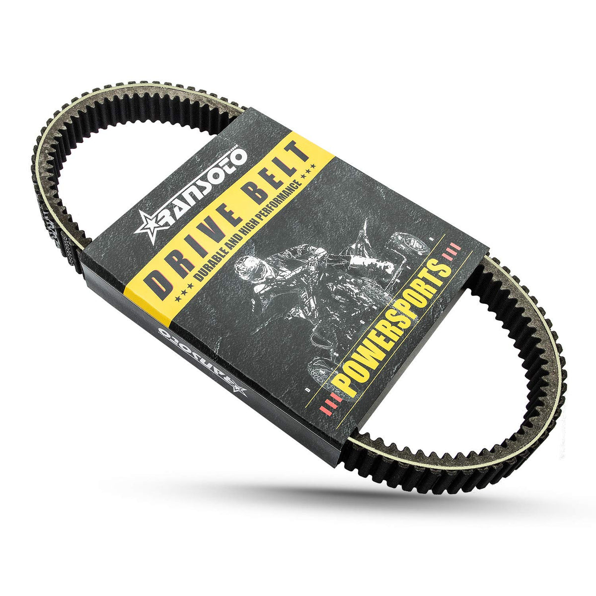 RANSOTO front view belt showing full shape and correct dimensions benefits fit verification