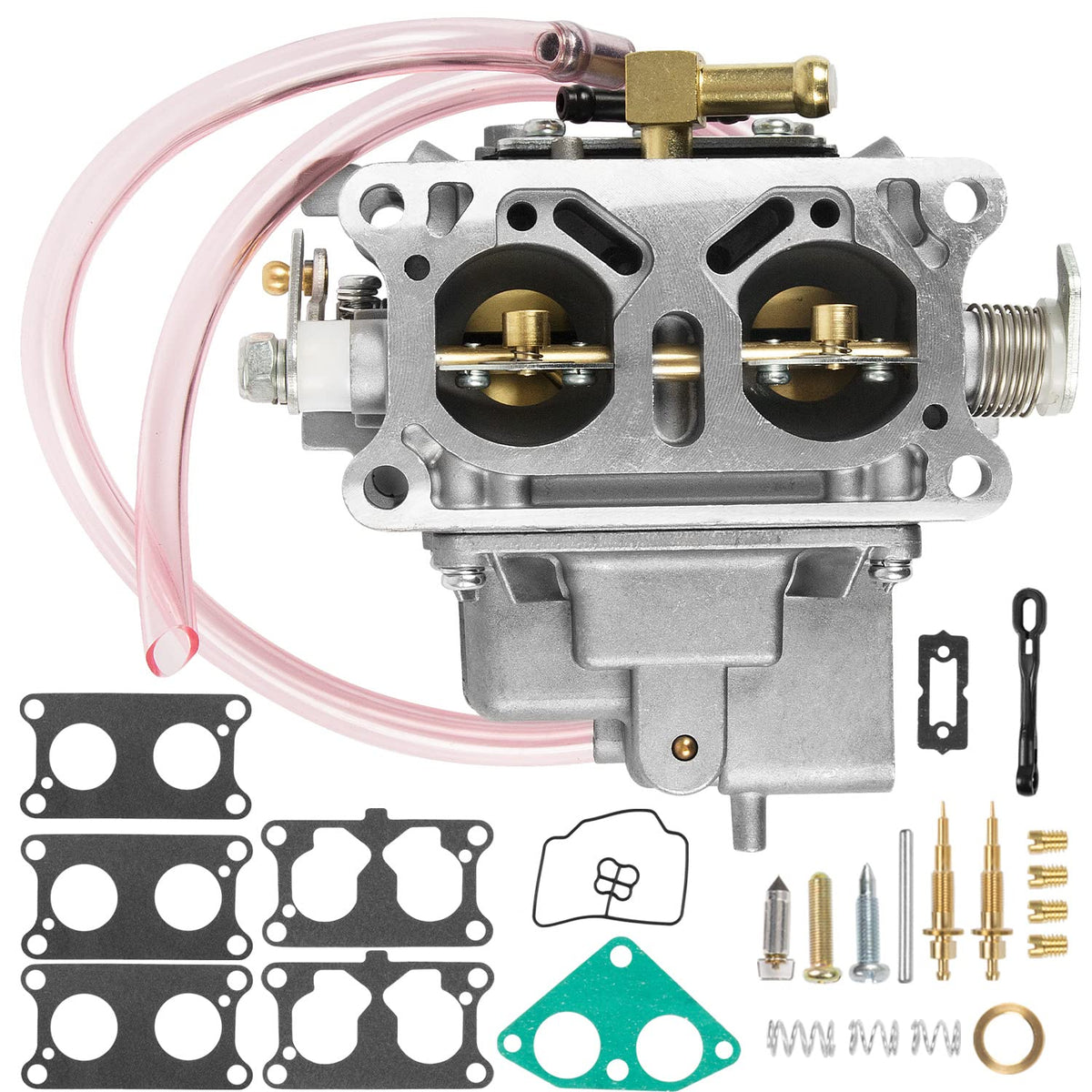 RANSOTO front view carburetor showing ports and flange for direct fit benefit