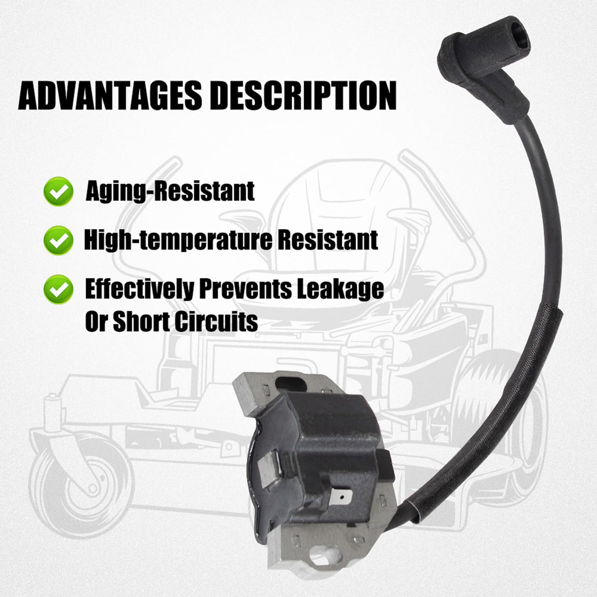 RANSOTO ignition coil packaging and two-coil contents for spare readiness