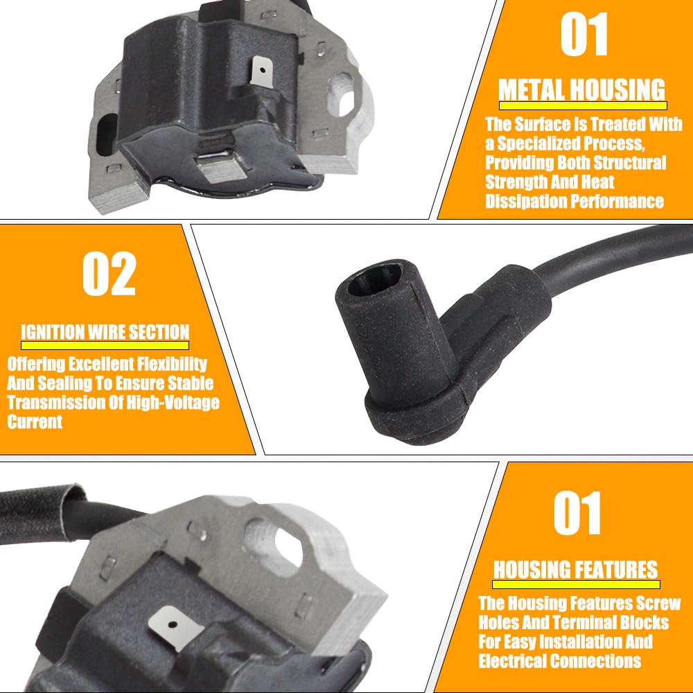 RANSOTO ignition coil connector detail showing secure plug fit and easy install