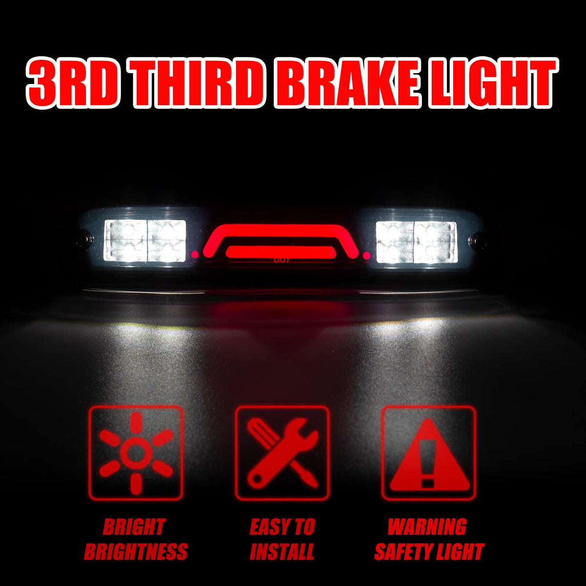 RANSOTO installed on truck tailgate demonstrating improved rear visibility benefit