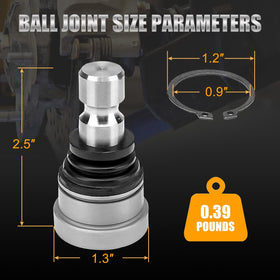 RANSOTO joint dust boot detail illustrating seal protection against dirt and water
