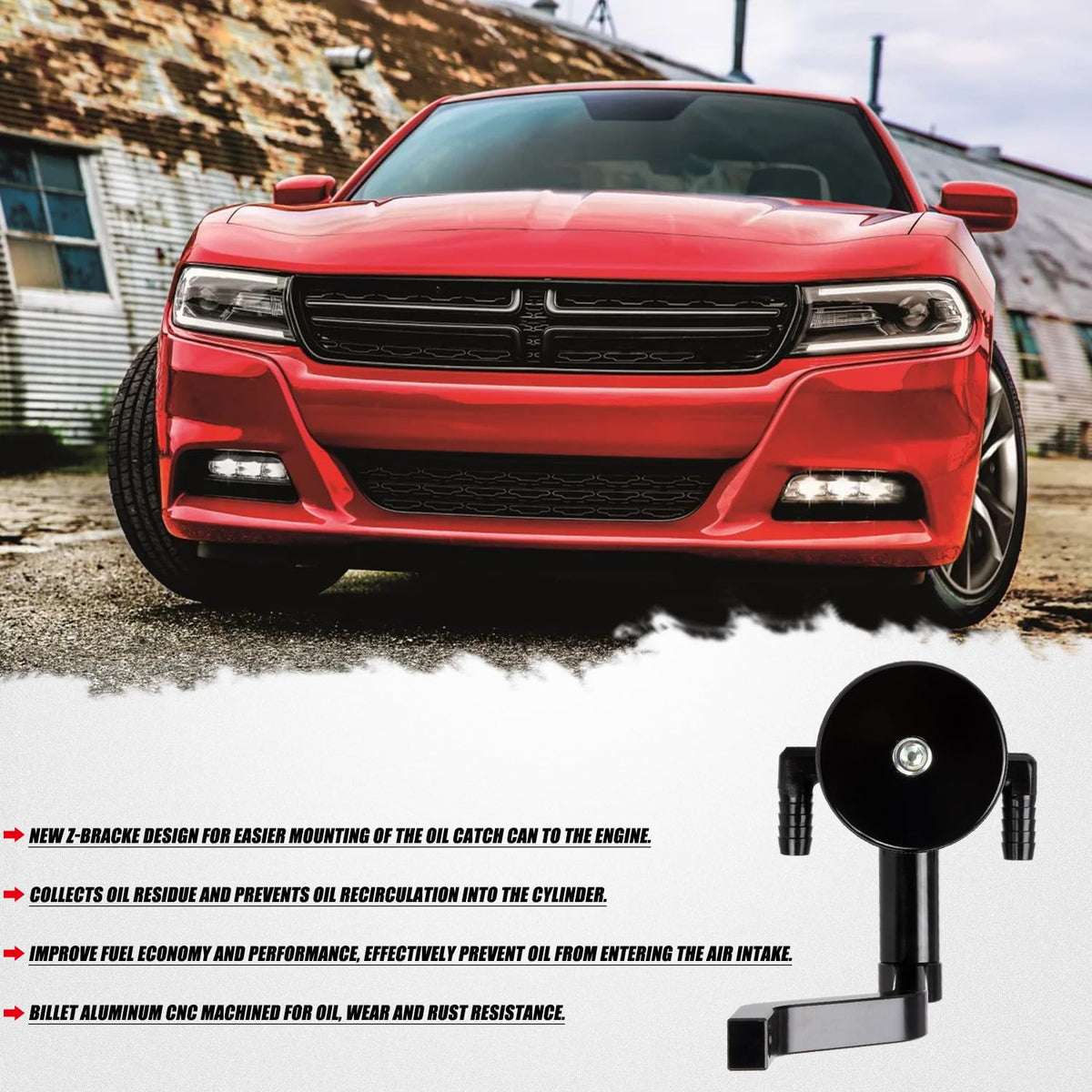 RANSOTO installed on Dodge engine bay illustrating aftermarket upgrade and neat engine-bay appearance