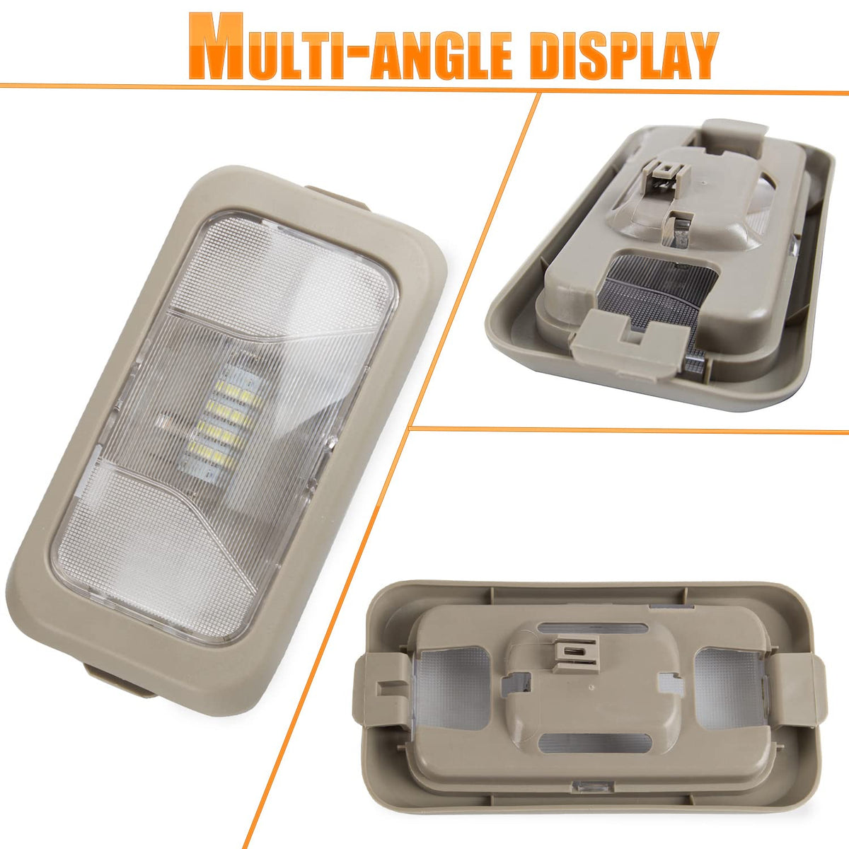 RANSOTO mounted in truck interior demonstrating instant cabin illumination