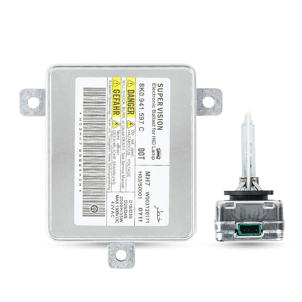 RANSOTO kit packaging with ballast, igniter and D3S bulb included