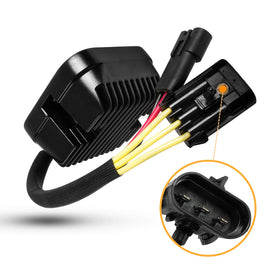 RANSOTO regulator rectifier heatsink close-up illustrating durable cooling fins for reliable performance