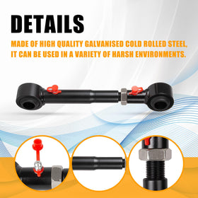 RANSOTO threaded adjuster close-up highlighting adjustable fit and corrosion resistance benefit