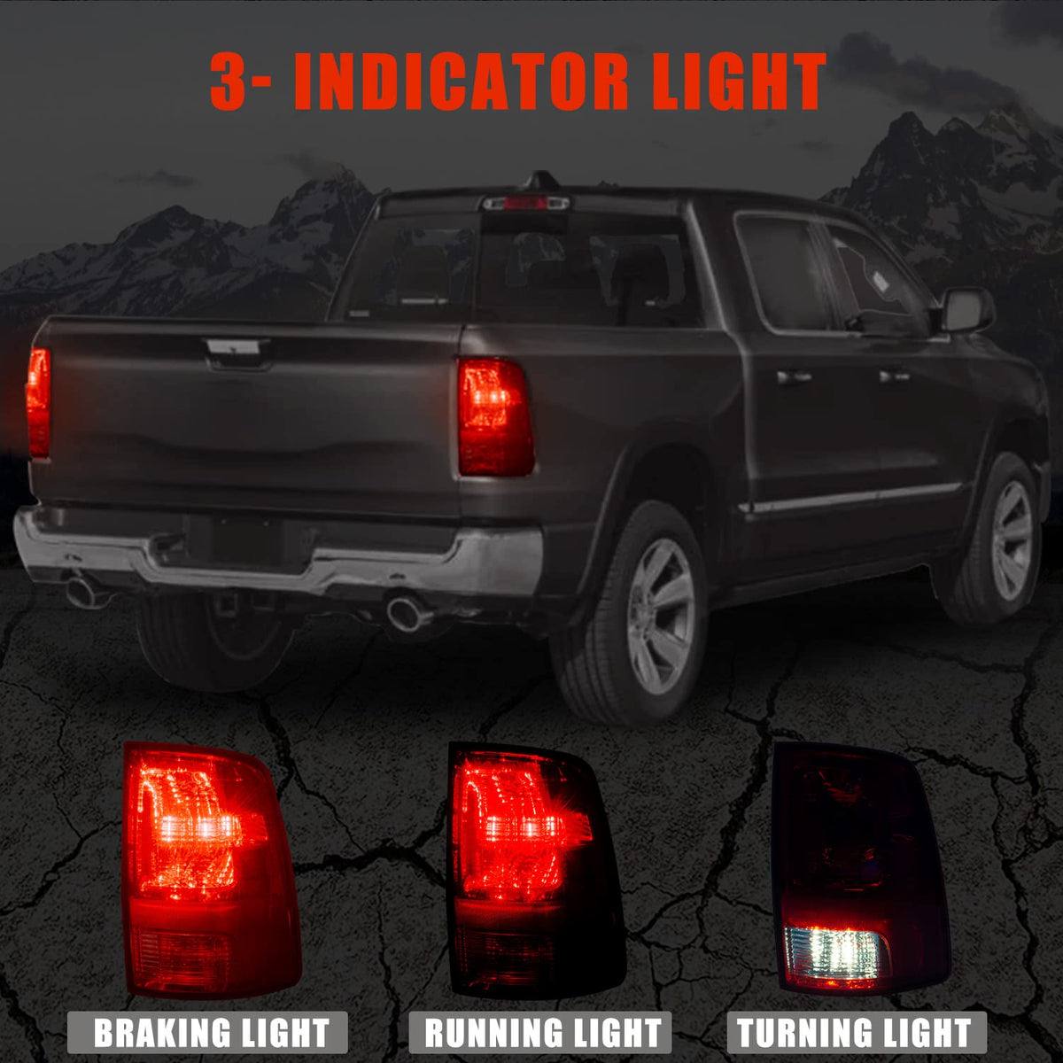 RANSOTO tail light bulb and connector detail enabling plug-and-play installation