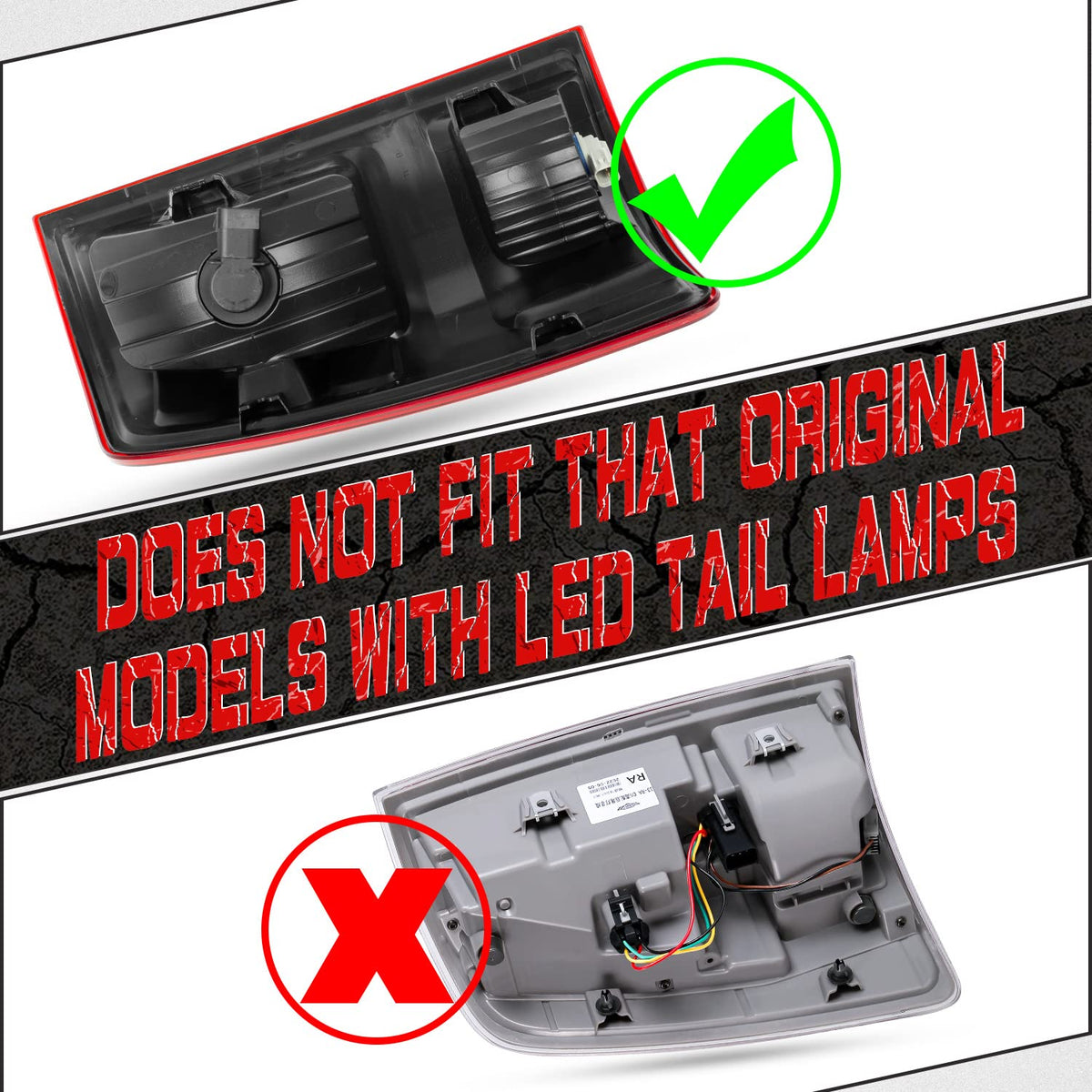 RANSOTO tail light installed on Dodge Ram rear demonstrating restored visibility