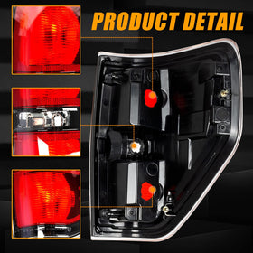 RANSOTO tail lights on parked F-150 illustrating upgraded appearance benefit
