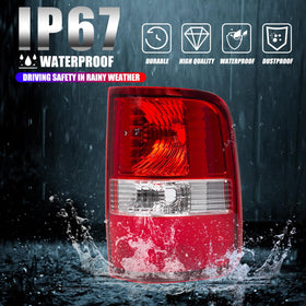 RANSOTO tail light in packaging with warranty card offering replacement assurance