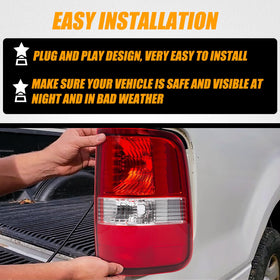 RANSOTO tail light beside measuring tape showing correct scale benefit