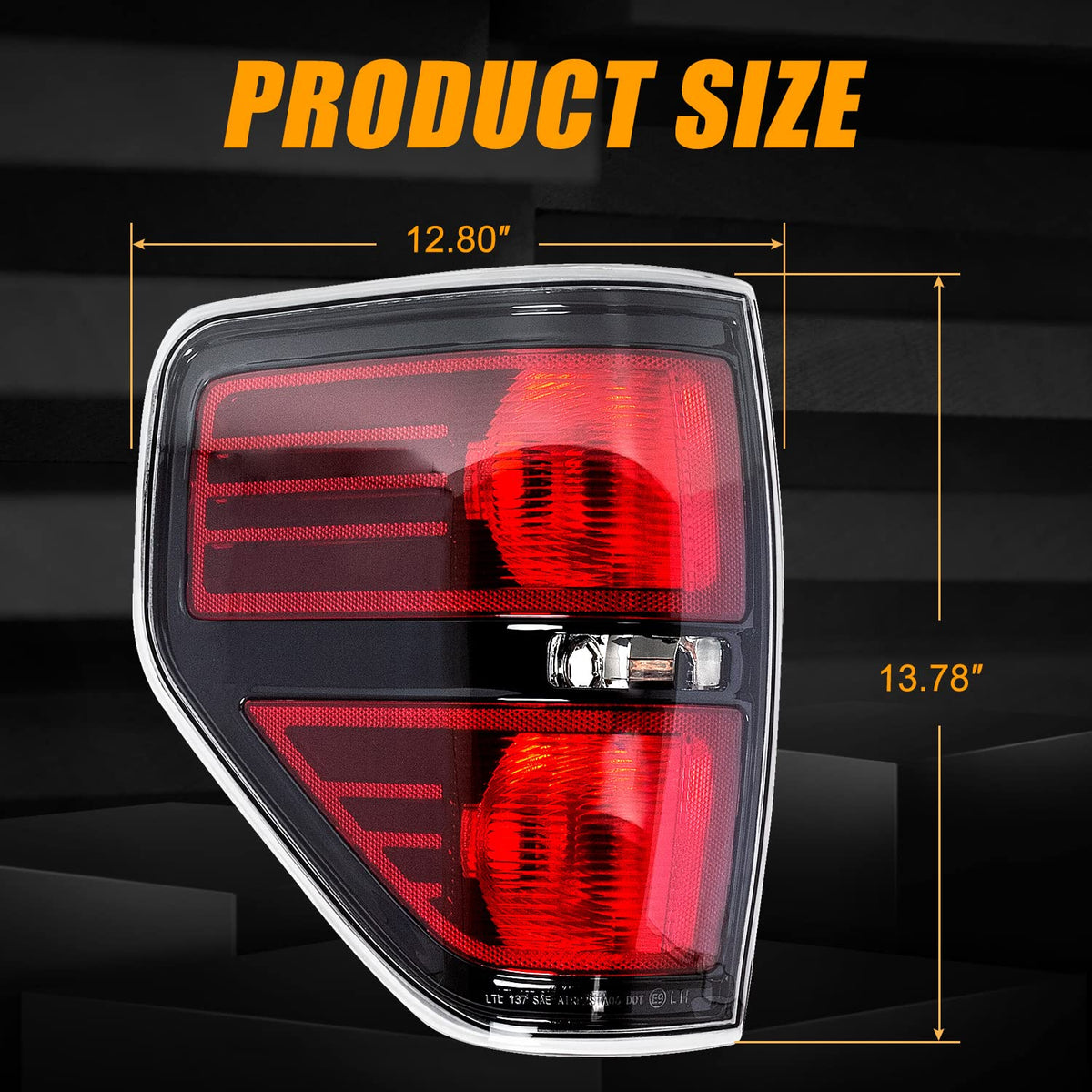 RANSOTO tail light wiring and mounting detail enabling easy bolt-on installation