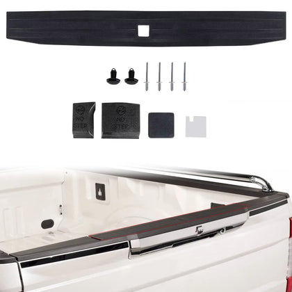 RANSOTO front view of tailgate molding trim showing factory-fit and protection