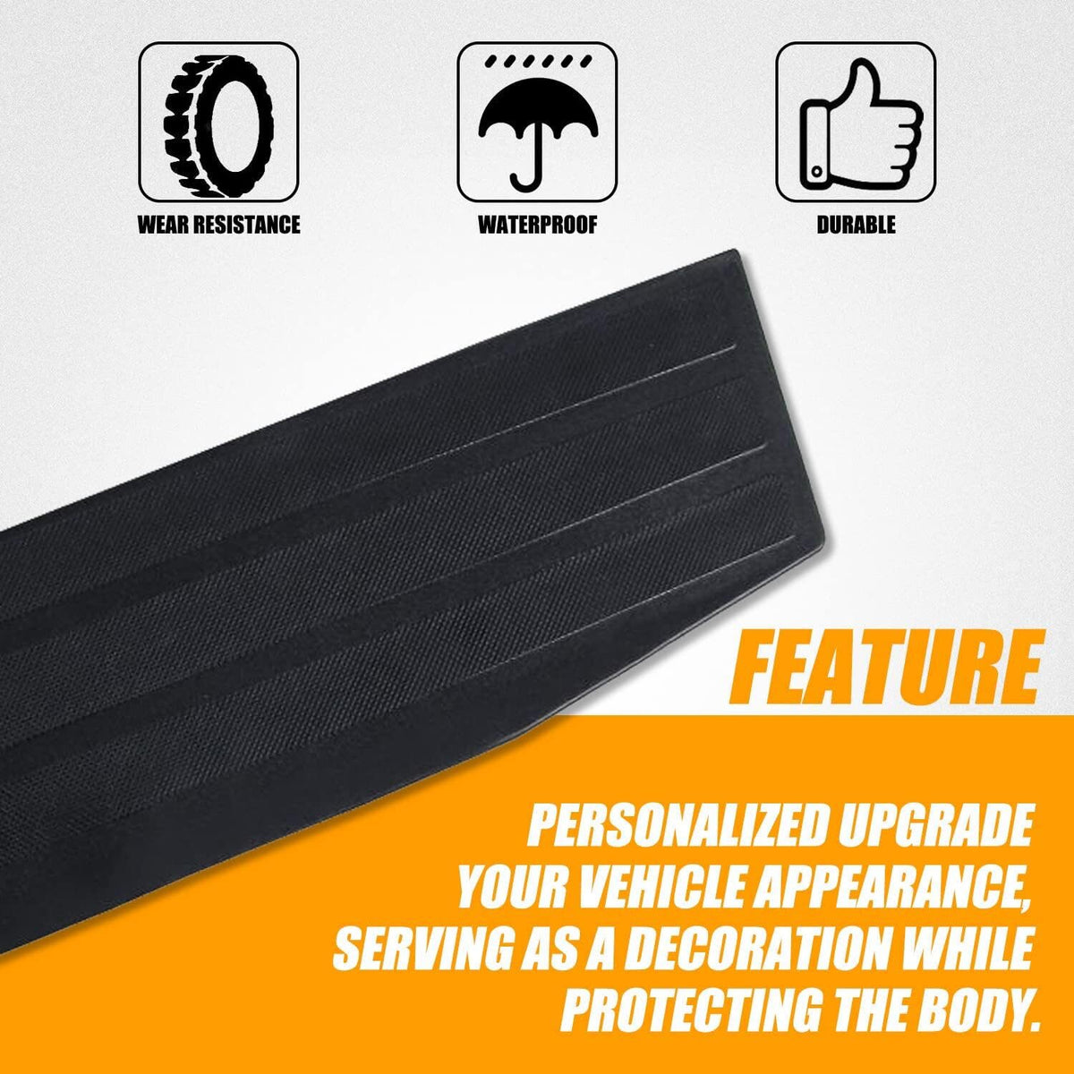 RANSOTO installed side profile on F-150 showing seamless integration with factory lines
