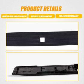 RANSOTO tailgate molding next to measuring tape showing correct size fit
