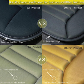RaoRanDang close-up of memory foam texture demonstrating slow rebound and pressure relief