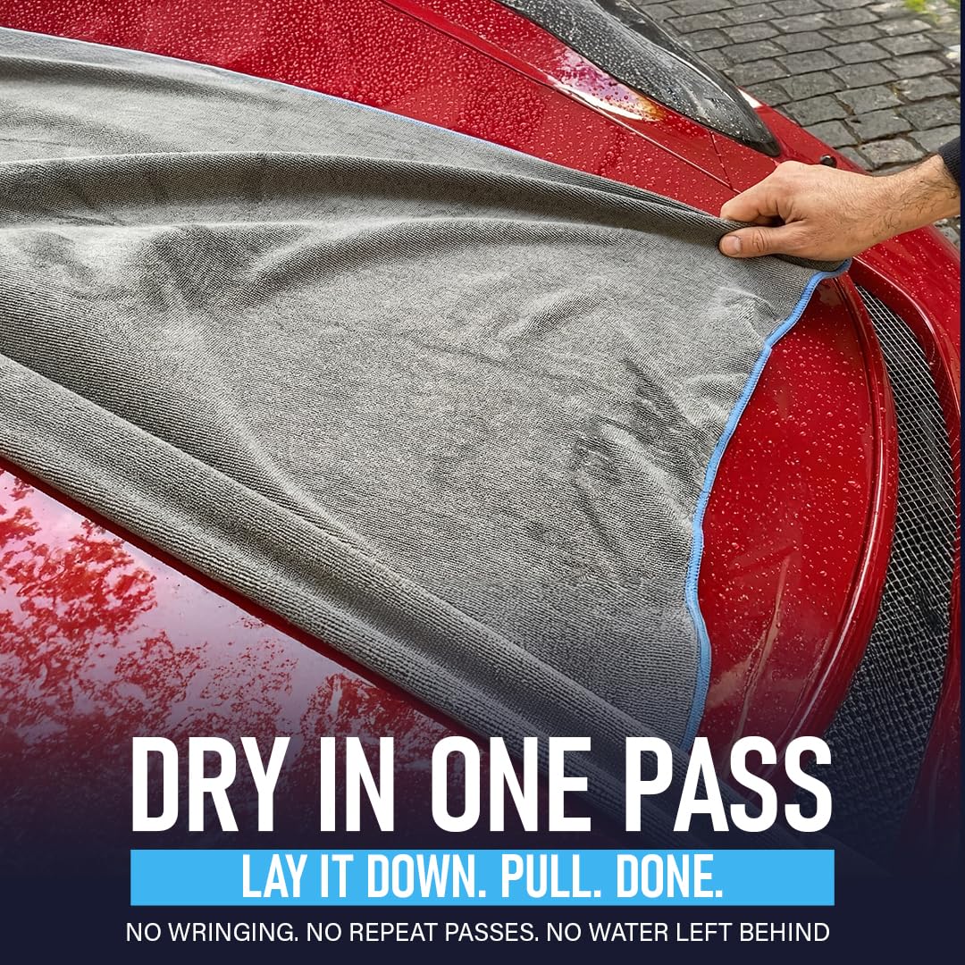 RAPID DRY TOWELS drying boat deck providing safe, scratch-free results
