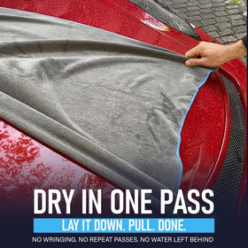 RAPID DRY TOWELS drying boat deck providing safe, scratch-free results