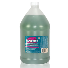 Rapid Tac branded 128 oz bottle front showing product and professional use benefit