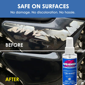 Rapid Tac on a work bench with tools showing professional use benefit
