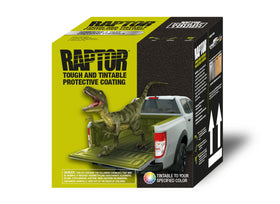 RAPTOR front packaging showing kit contents and DIY convenience