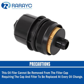 RARAYC housing cap thread detail highlighting M16 x 1.5 fit for secure, leak-free connection