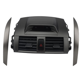 RARAYC center vent front view showing exact OEM fit and clean finish