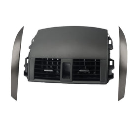 RARAYC center vent front view showing factory-fit and restored appearance