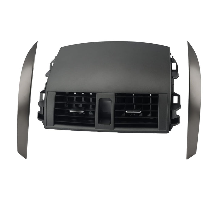 RARAYC center vent front view showing factory-fit and restored appearance