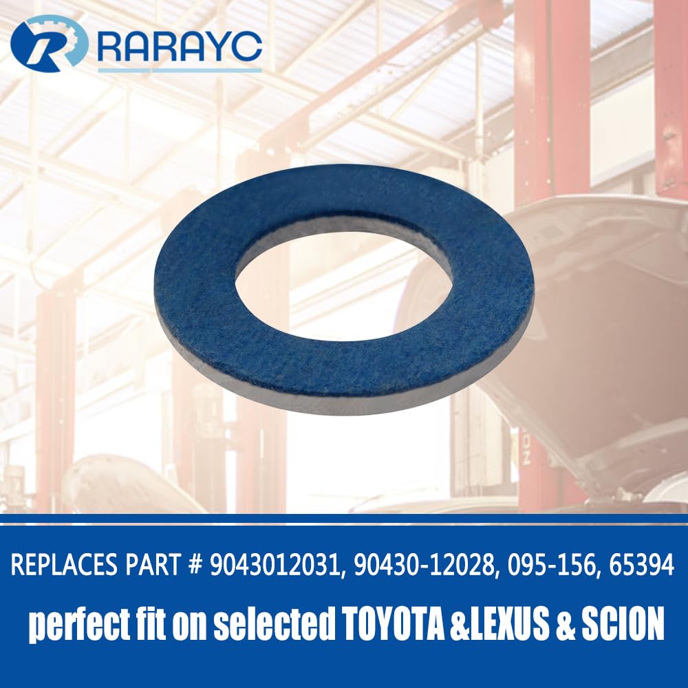 RARAYC close-up of washer edge highlighting dimensions and sealing reliability