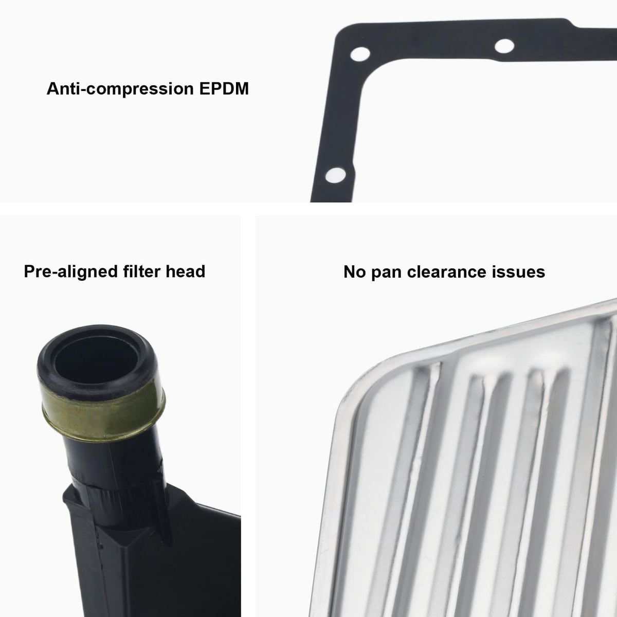 RARAYC pre-aligned filter head reducing installation time and error