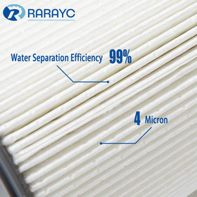 RARAYC filter being installed in a Ram engine bay showing correct fit and easier maintenance