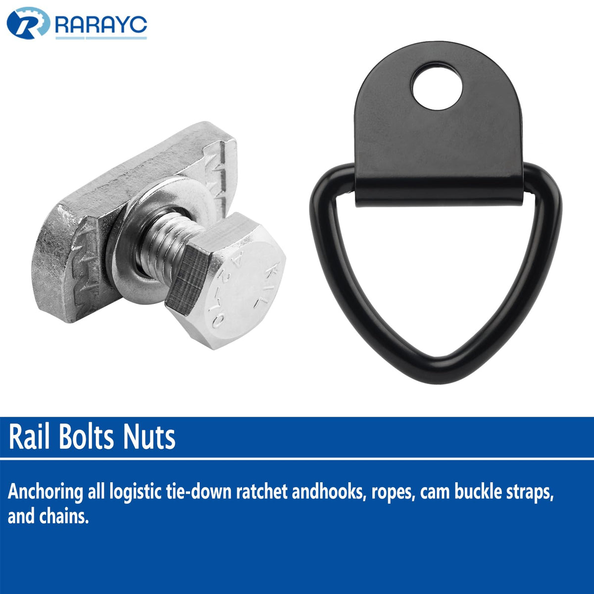 RARAYC mounted on Nissan Titan top view illustrating multiple tie-down points for load control