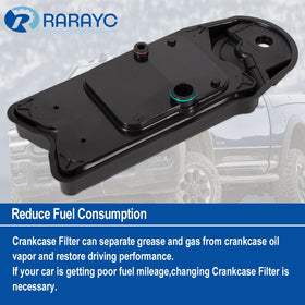 RARAYC filter installed on Ram engine illustrating restored ventilation and performance benefit