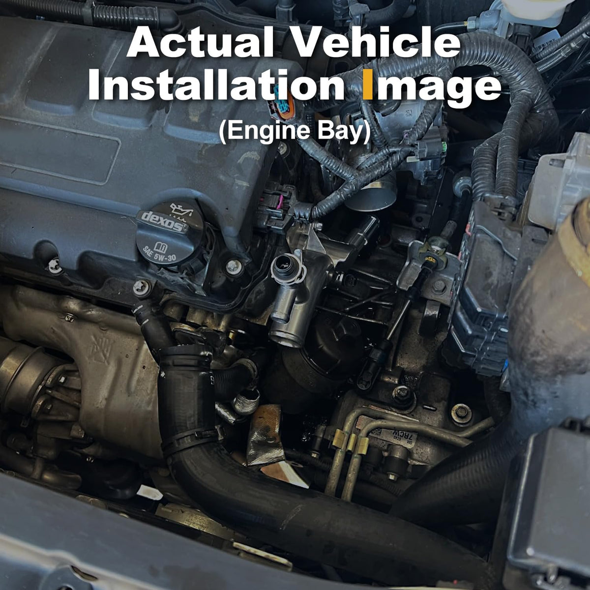 RARAYC installed in engine bay demonstrating direct-fit reliability and leak prevention