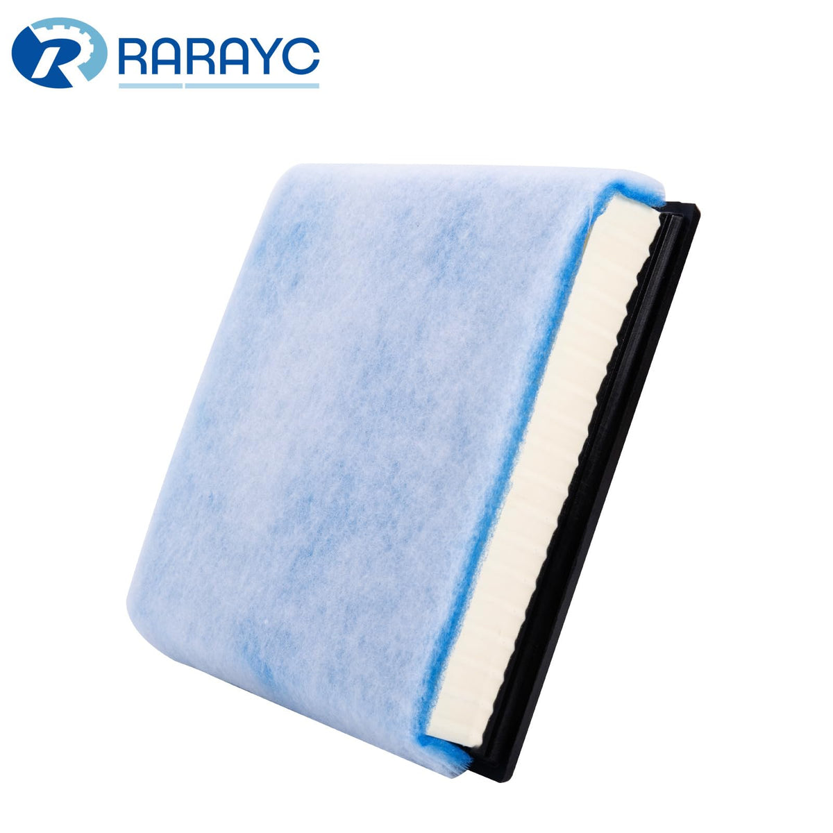 RARAYC filter kit next to a tape measure showing compact kit size for storage
