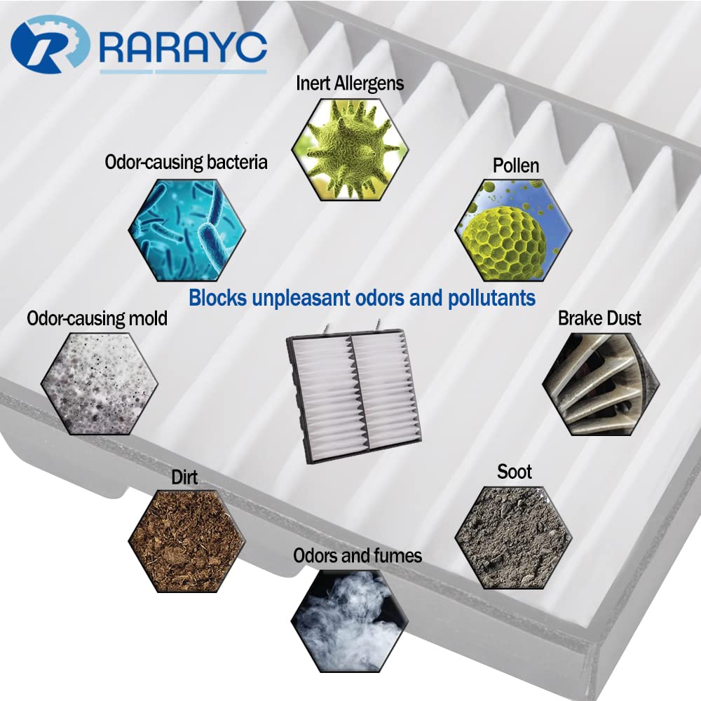 RARAYC lifestyle shot inside truck emphasizing cleaner cabin air while driving