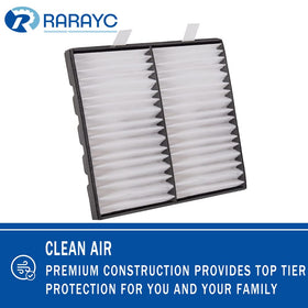 RARAYC label with replacement part numbers for correct fitment