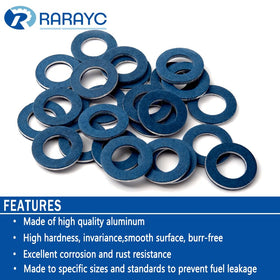 RARAYC washer beside ruler showing size and accurate fit advantage