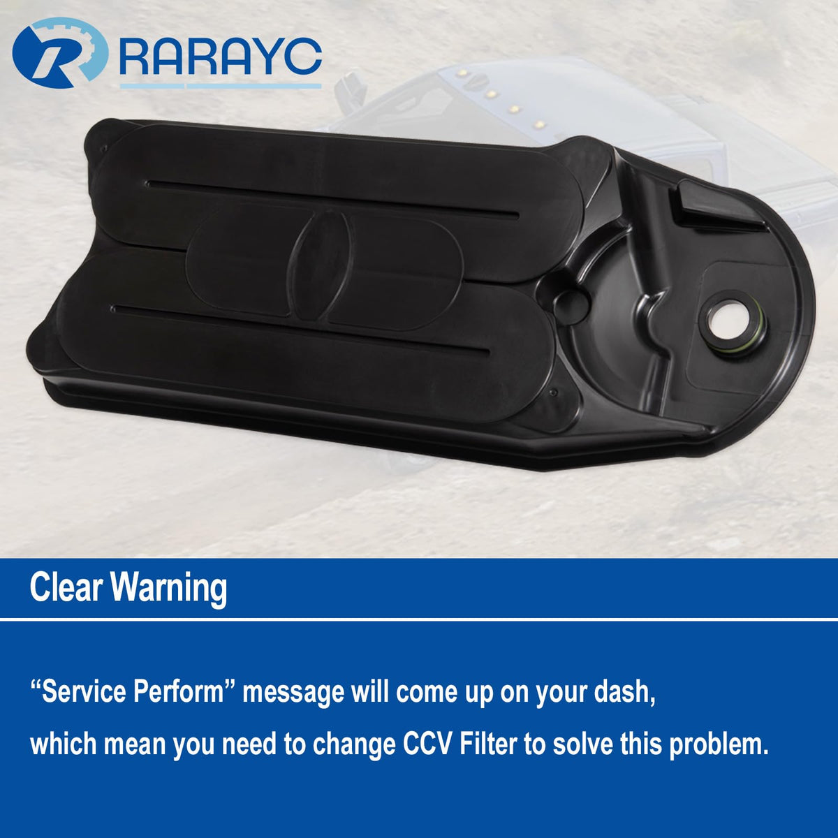 RARAYC kit next to ruler showing size and included parts for quick replacement benefit