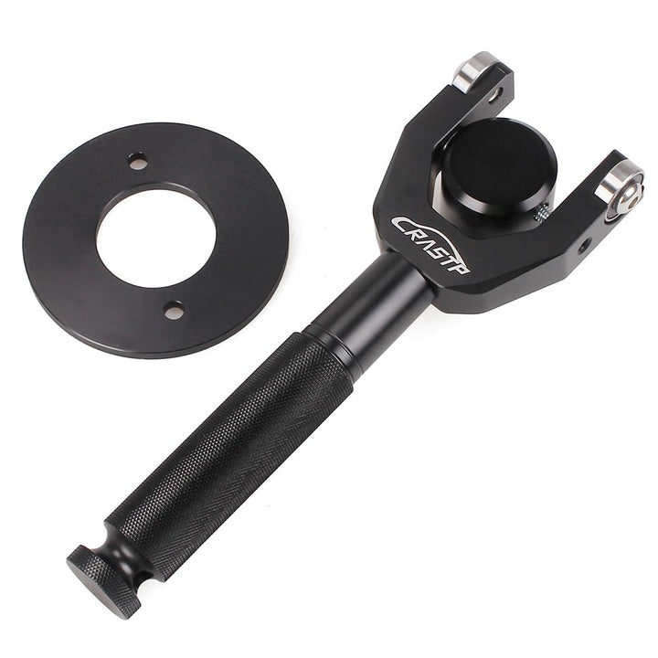 RASTP front view of belt changing tool showing compact design and durability