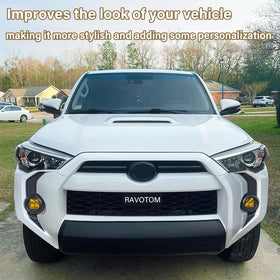 RAVOTOM decal installed on 4Runner demonstrating clean factory-fit appearance