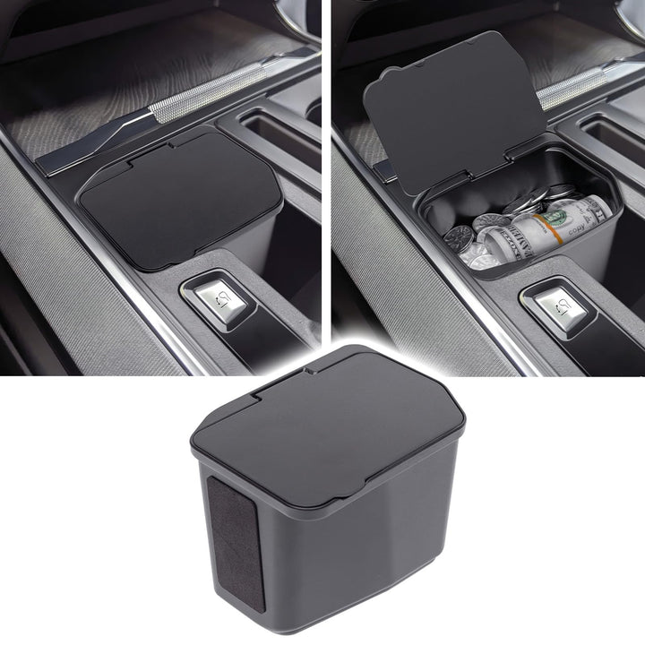 RAVOTOM front view of coin box showing clean fit and easy access benefit
