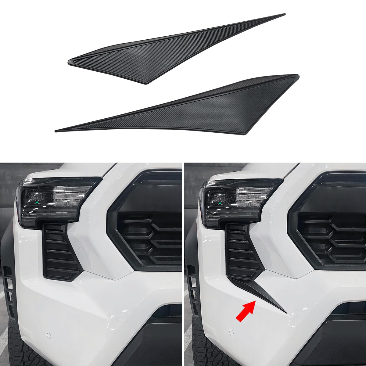 RAVOTOM front view installed on Tacoma showing seamless factory-style upgrade