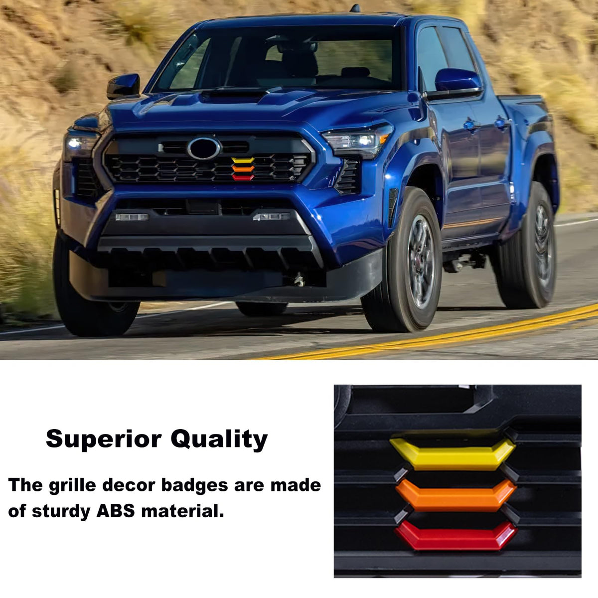 RAVOTOM on Tacoma driving scene enhancing truck personality benefit
