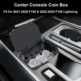 RAVOTOM coin box holding coins, cards, earbuds for quick access benefit