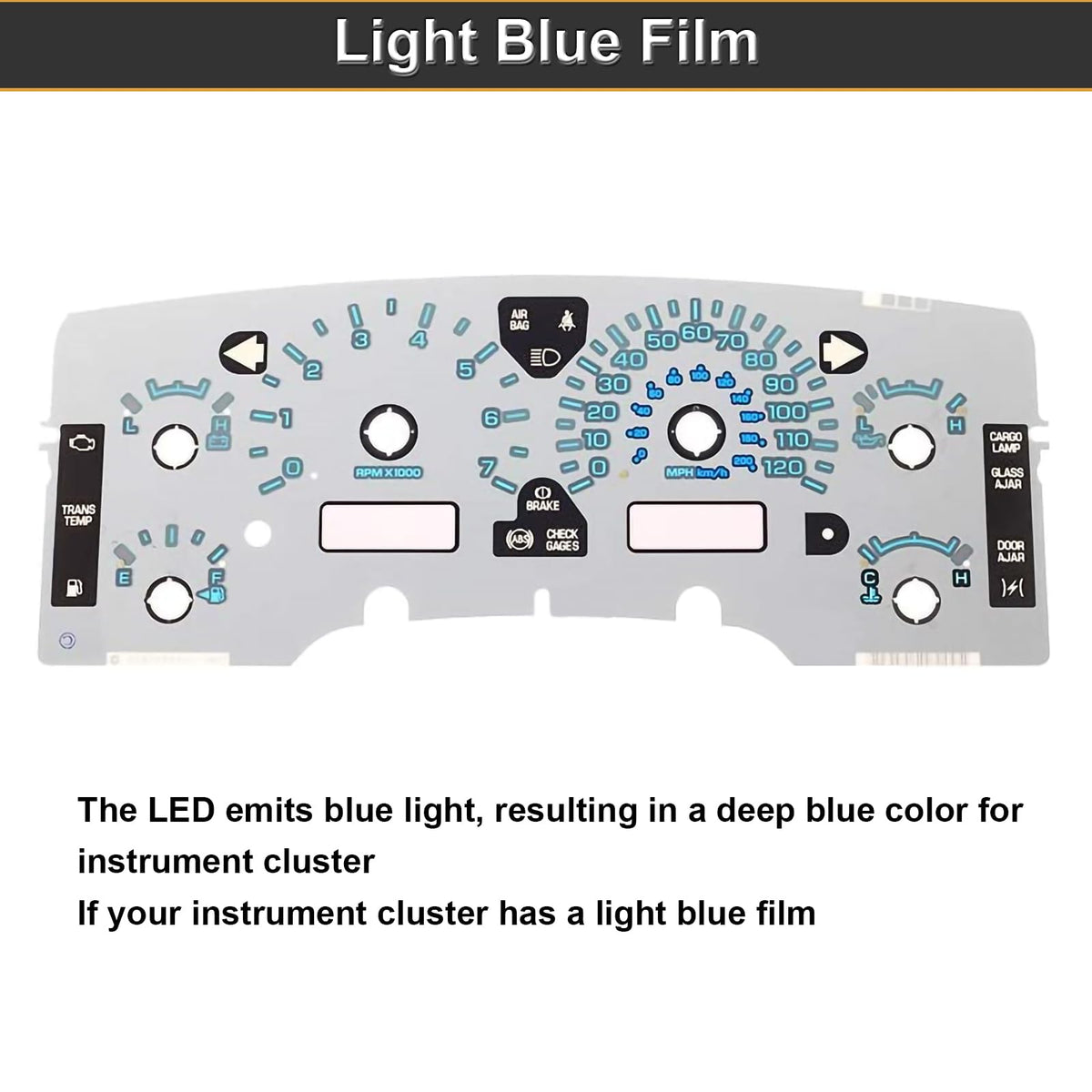RAVSOFT bulb shown rotated to demonstrate polarity flip for correct installation benefit