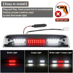 RAVSOFT closeup of LED array and smoked lens highlighting brighter visibility